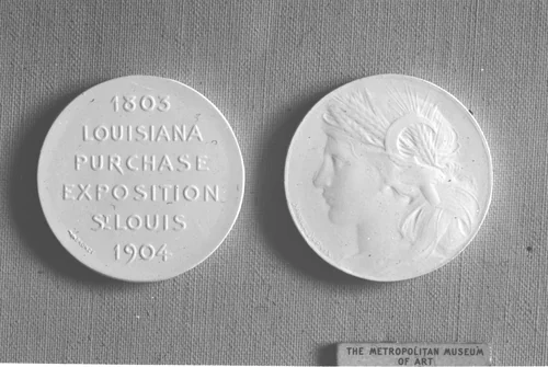 Agriculture (for the St. Louis Exposition, 1904) by Daniel Jean-Baptiste Dupuis, metalwork, 1904