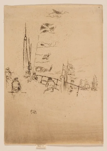 Bunting by James McNeill Whistler, print, 1887