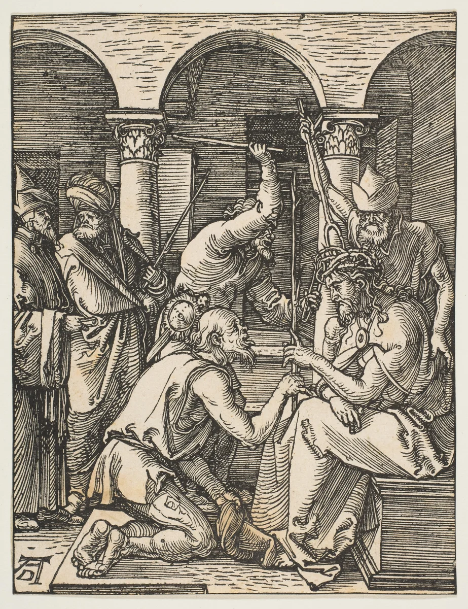 Christ Crowned with Thorns, from "The Small Passion" by Albrecht Dürer, print, 1509