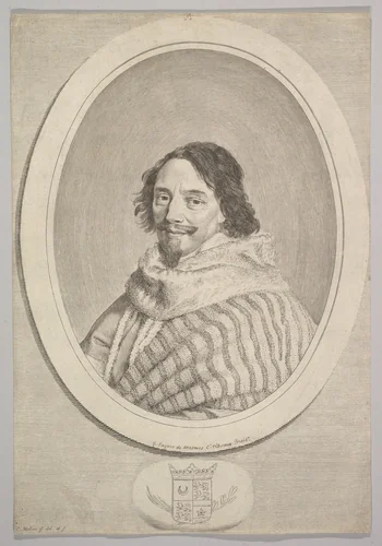Henri de Mesmes by Claude Mellan, print, 1600-1650