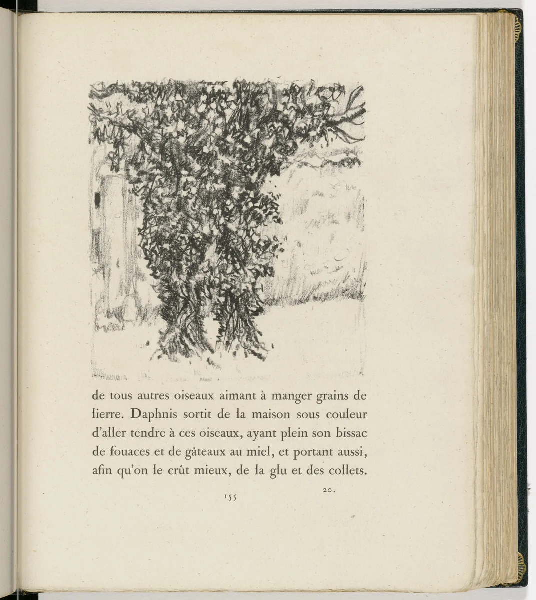 In-text plate (page 155) from Daphnis et Chloé by Pierre Bonnard, illustrated book, 1902