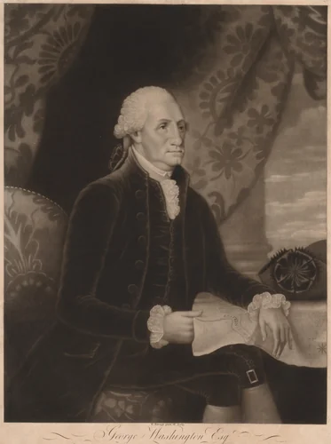 George Washington by Edward Savage, print, 1793