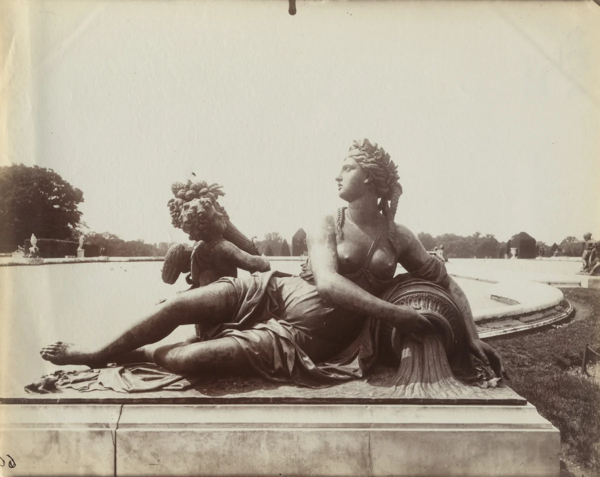 Versailles, Bassin du Nord by Eugène Atget, photograph, 1901