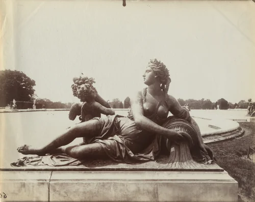 Versailles, Bassin du Nord by Eugène Atget, photograph, 1901