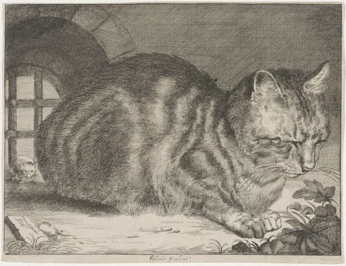 The Large Cat by anonymous, print, 1648-1658