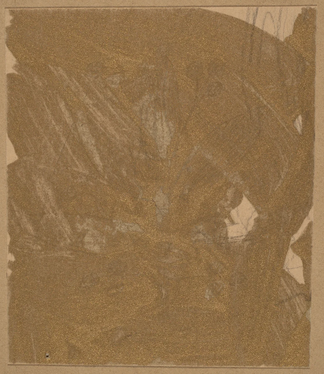 Study for a Border Design by Charles Sprague Pearce, drawing, 1890-1897