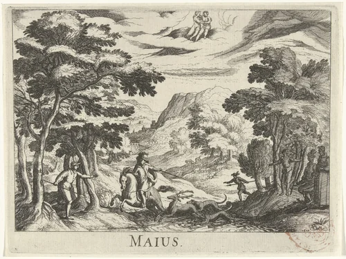 Mei by Simon Frisius, print, 1611