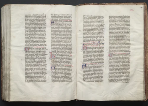 The Gotha Missal: Fol. 149r, Text by Master of the Boqueteaux, book, 1370-1380