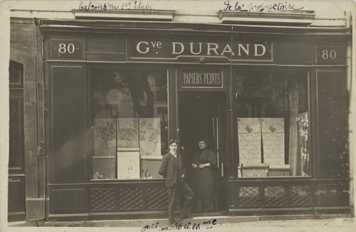 Gve Durand, Papiers peints, Ermont by Unidentified Photographer, photograph, 1908