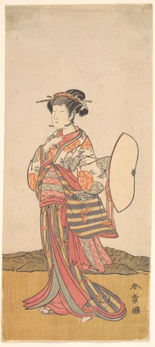 The Second Yamashita Kinsaku (1733–1790) by Katsukawa Shunshô (勝川春章), print, 1762-1782