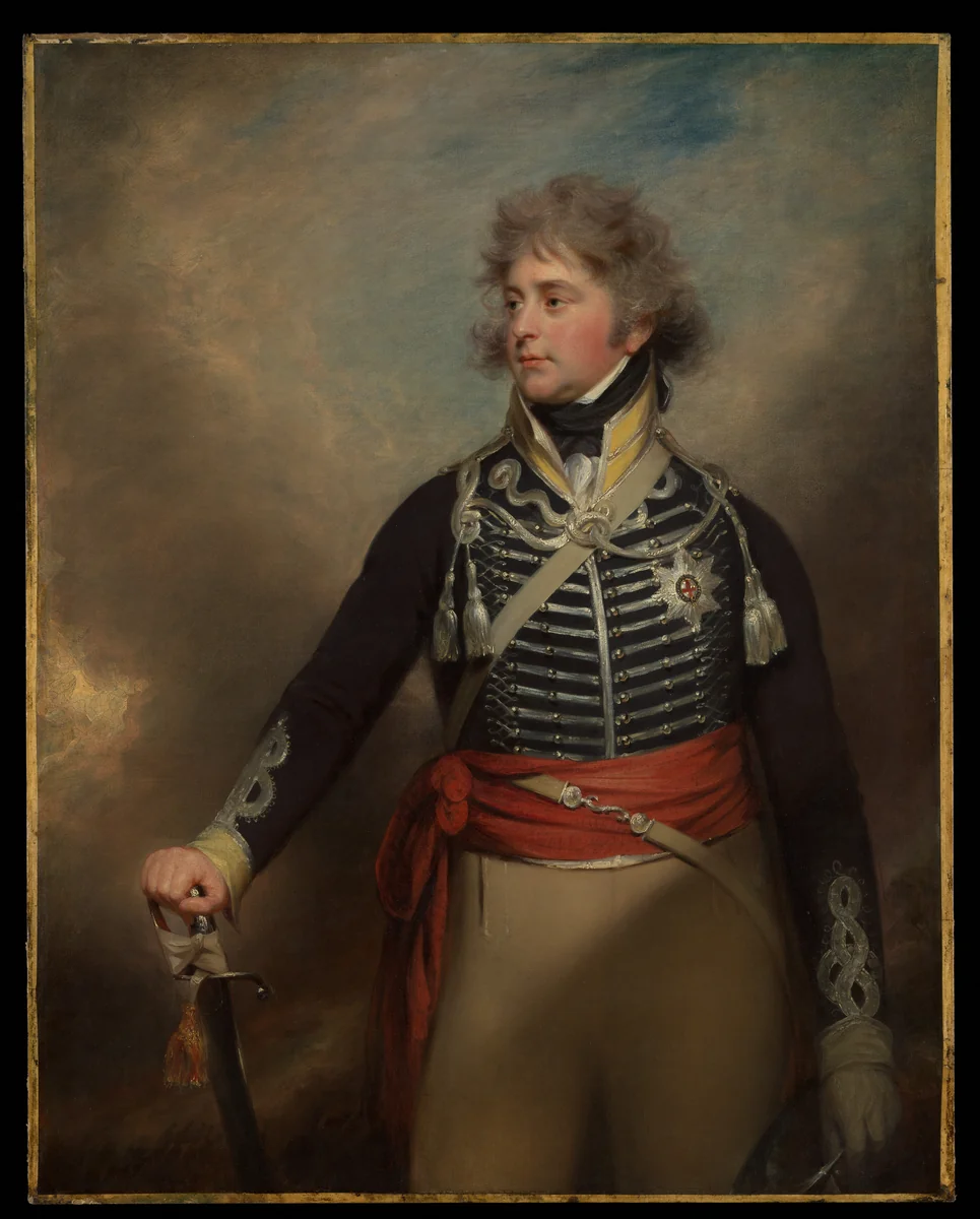 George IV (1762–1830), When Prince of Wales by Sir William Beechey, painting, 1773-1839