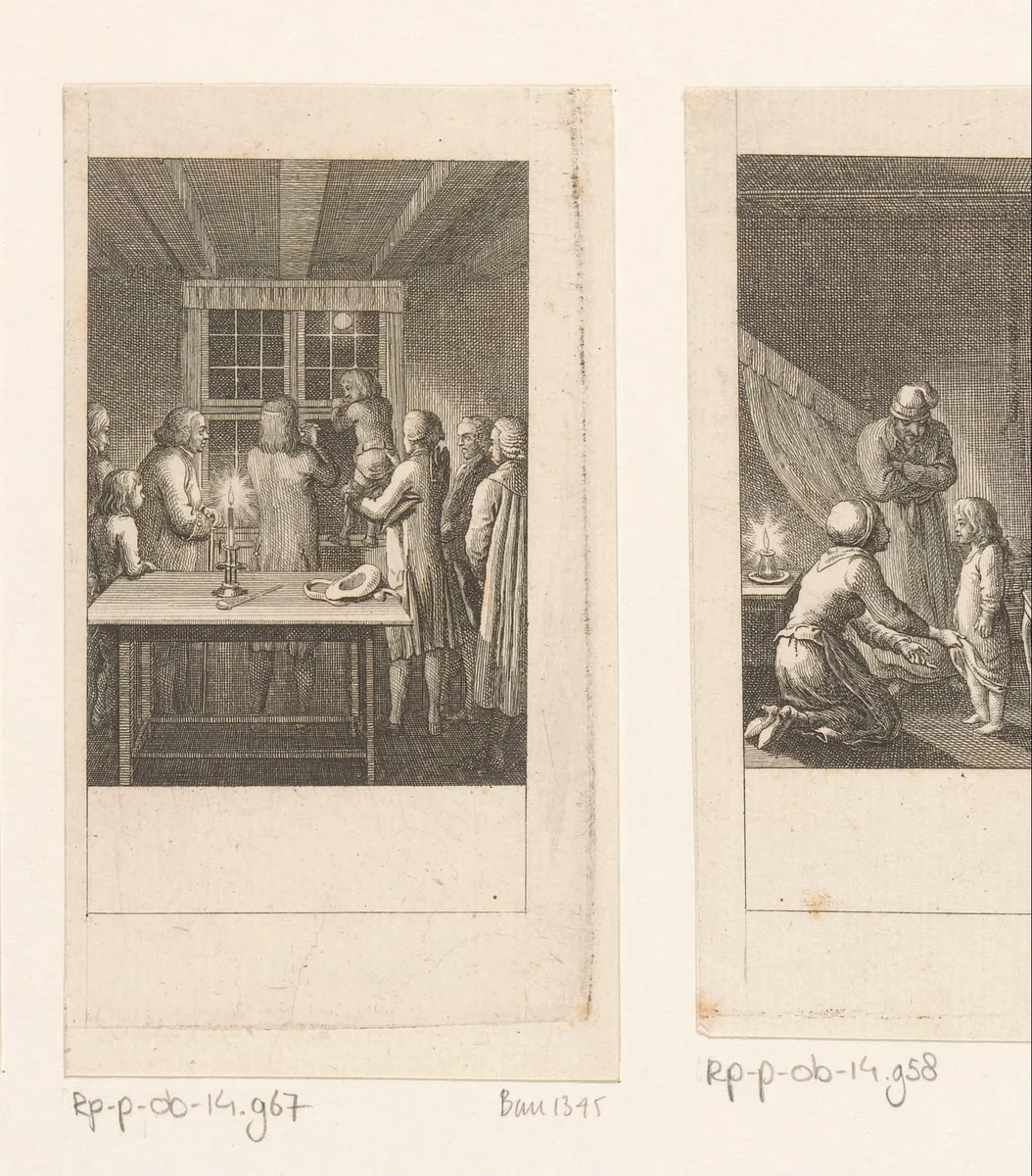 De maandokter by Daniel Nikolaus Chodowiecki, print, 1788