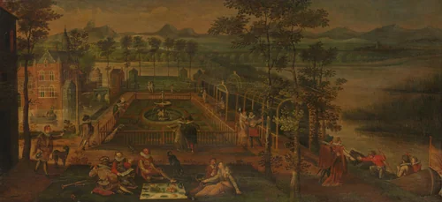 Pleasure Garden by anonymous, furniture, 1590