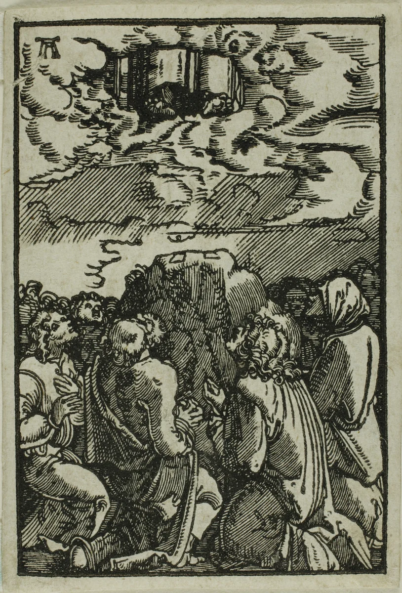 The Ascension, from The Fall and Redemption of Man by Albrecht Altdorfer, print, 1510-1518