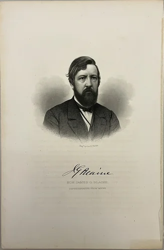 James G. Blaine by Artist Unknown, other, 1800-1899
