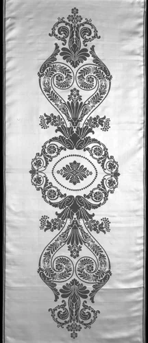 Set of a Settee and Chair Cover by France, textile, 1800-1825