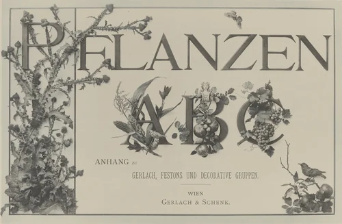 Page from Festons und Dekorative Gruppen by Unidentified Photographer, photograph, 1893