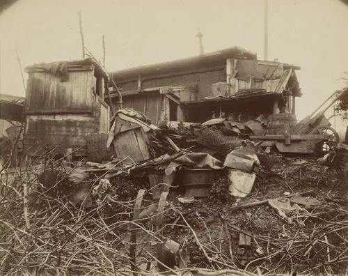 Porte d'Italie by Eugène Atget, photograph, 1912