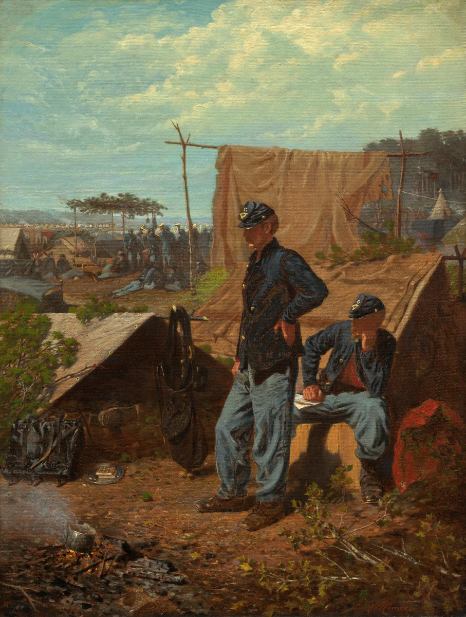 Home, Sweet Home by Winslow Homer, painting, 1863