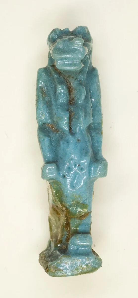 Amulet of the Goddess Tawaret (Toeris) by Egyptian, metalwork, -1070--656