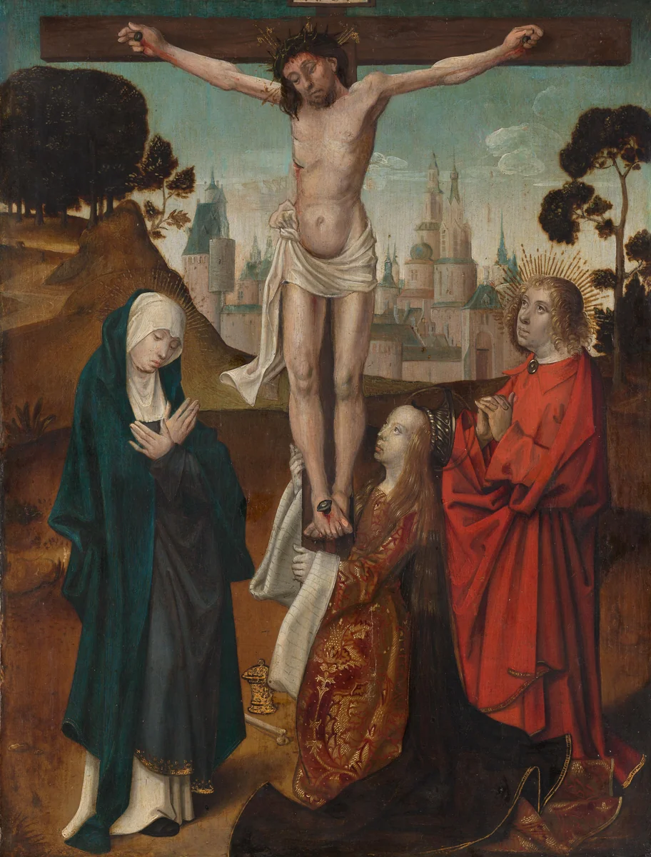 Crucifixion by Unknown, painting, 1510-1520