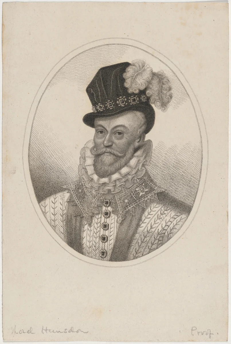 Lord Hundson, Henry Carey by Unknown 19th Century, print, 1800-1899