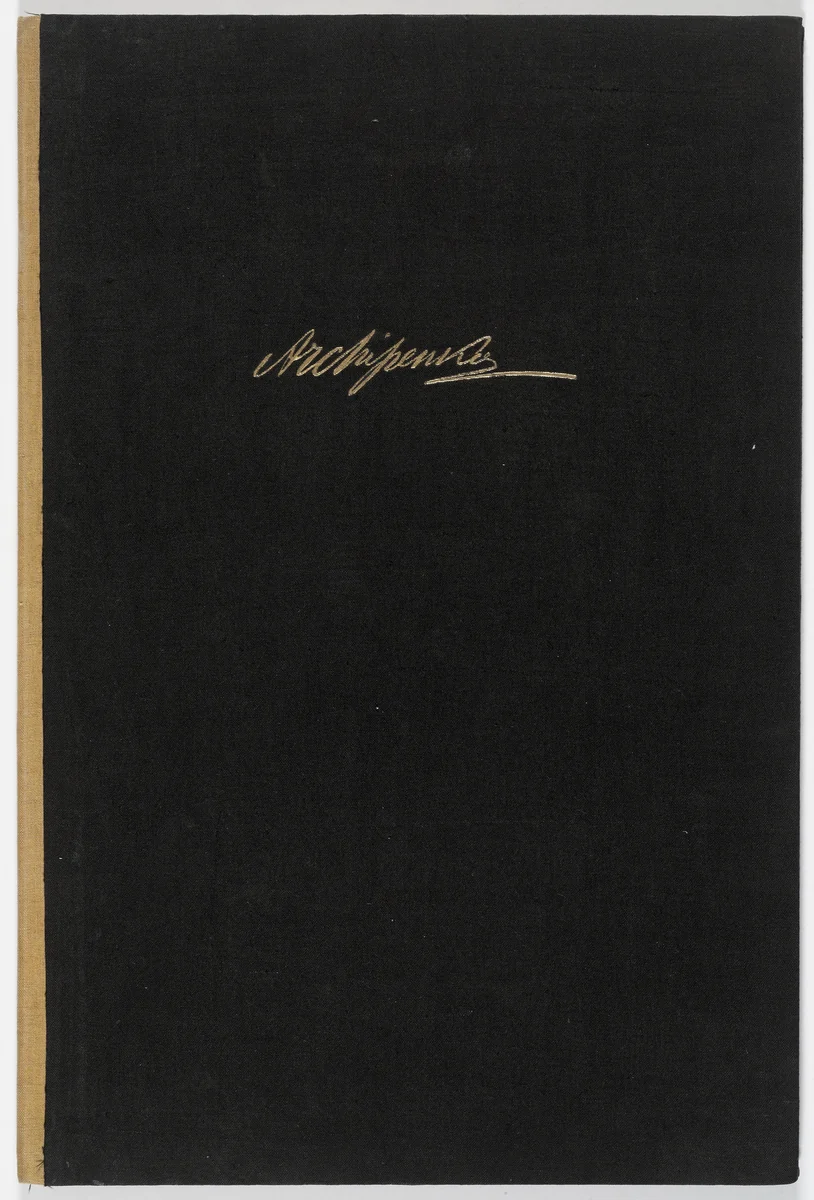 Alexandre Archipenko: Dreizehn Steinzeichnungen by Alexander Archipenko, print, 1921