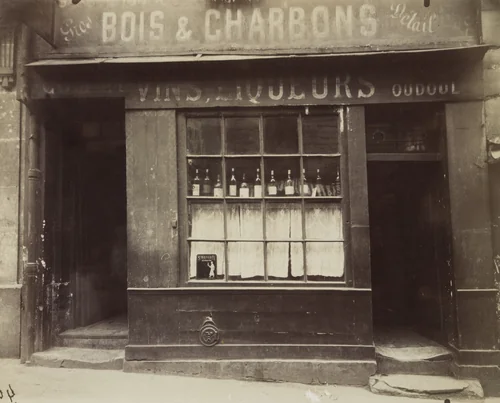 Boutique, 12 rue des Lyonnais by Eugène Atget, photograph, 1914