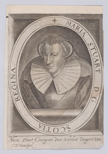 Mary, Queen of Scots by Mary, Queen of Scots, print, 1600-1699