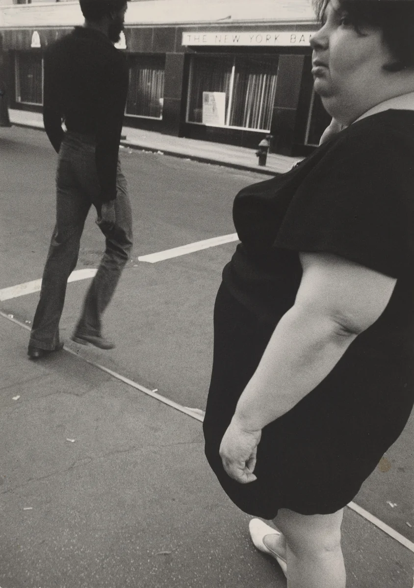 Times Square by Leon Levinstein, photograph, 1965