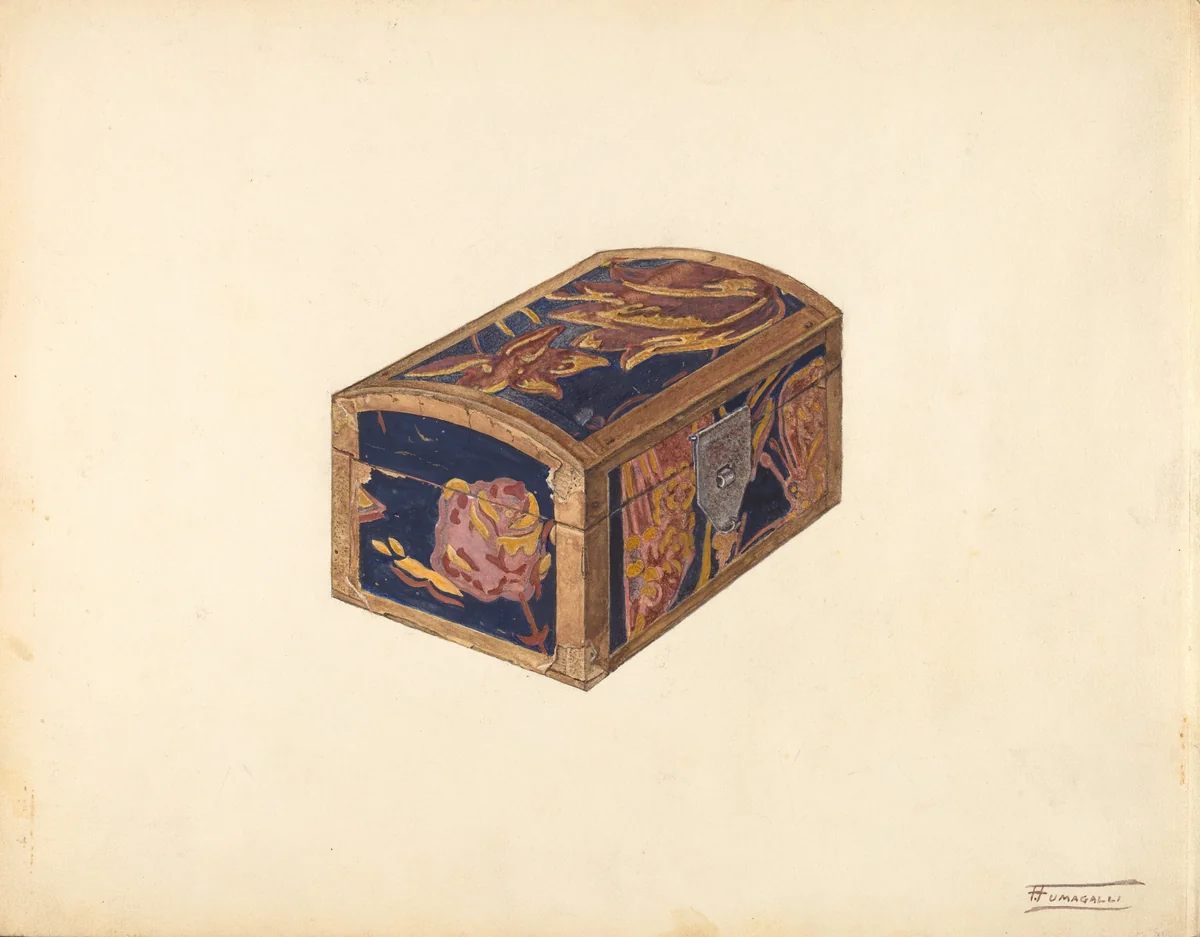 Box by Frank Fumagalli, index of american design, 1939
