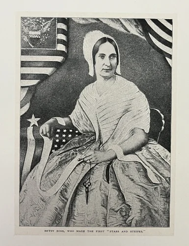 Betsy Ross by Artist Unknown, other, 1800-1899