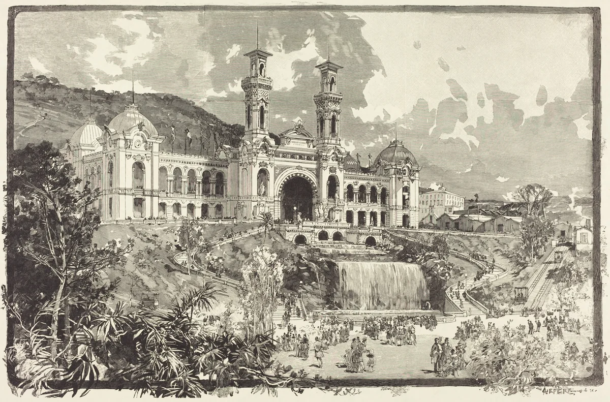 Exposition de Nice by Auguste Lepère, portfolio, 1882