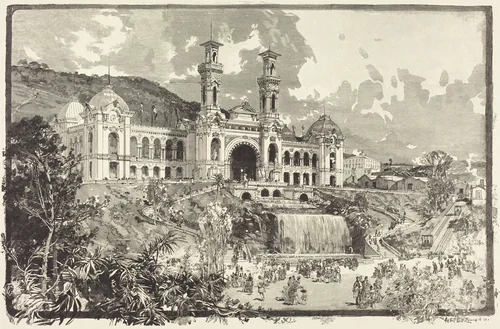 Exposition de Nice by Auguste Lepère, portfolio, 1882