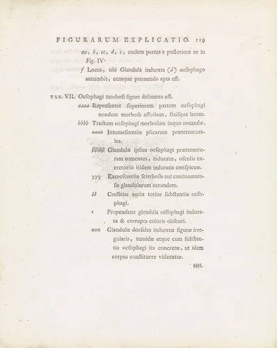 Tekstblad uit: Janus Bleuland, Observationes Anatomico-Medicae de Sana et Morbosa Oesophagi Structura, 1785 by Jan Bleuland, other, 1785