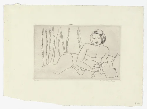 Alice by Walt Kuhn, print, 1927