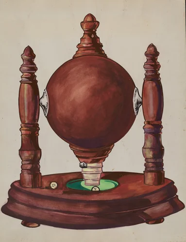 Keno Gambling Game by Sebastian Simonet, index of american design, 1936