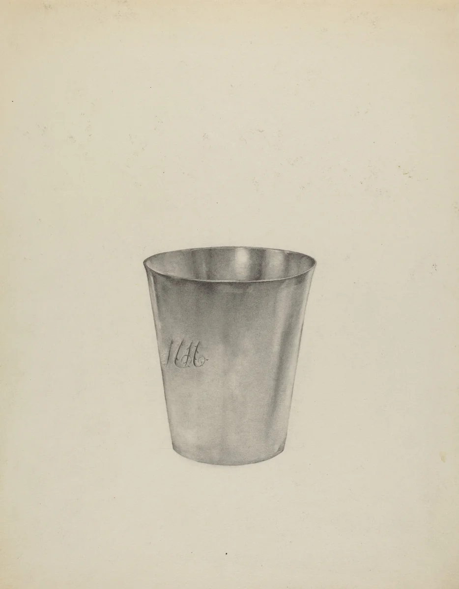 Silver Beaker by Helen Alpiner Blumenstiel, index of american design, 1938