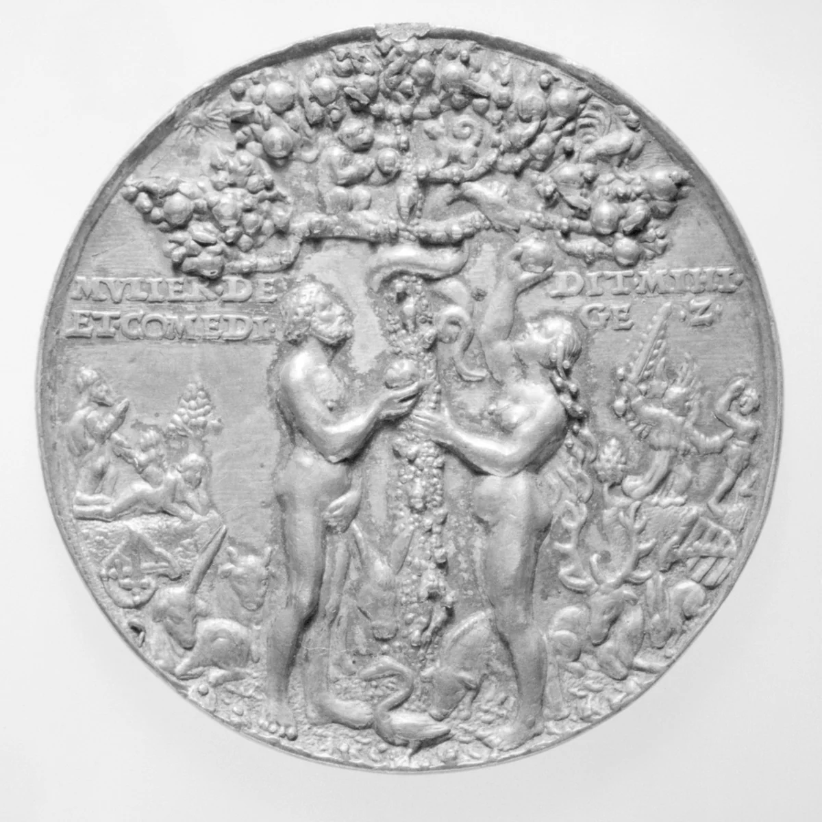 Medal by Hans Reinhart, metalwork, 1500-1599