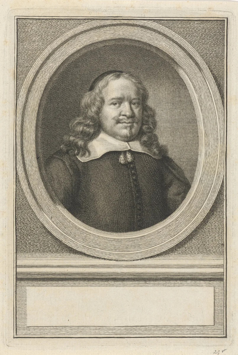 Portret van ridder Joan Huydecoper II by Jacob Houbraken, print, 1749-1780