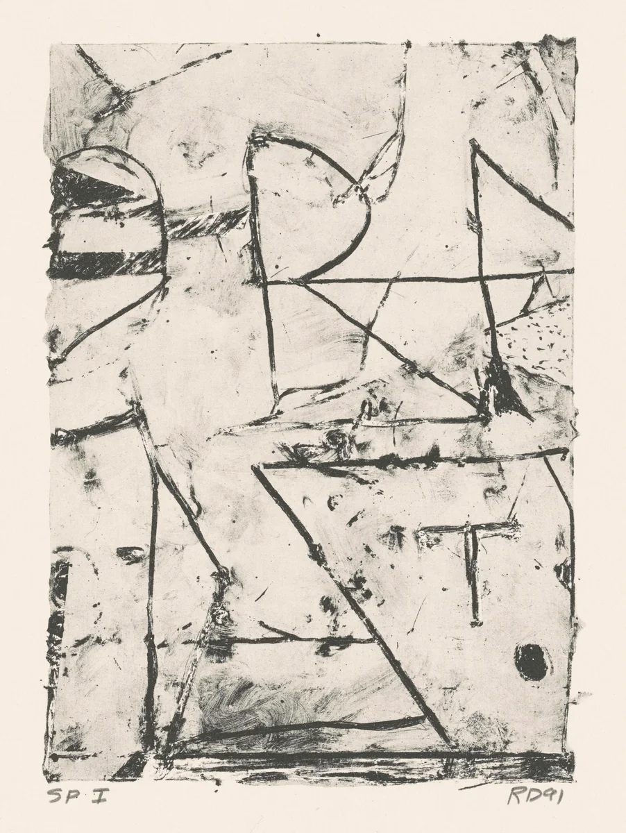Untitled [special proof] by Richard Diebenkorn, print, 1990-1991