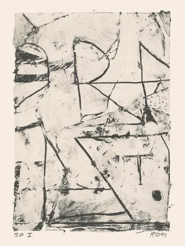 Untitled [special proof] by Richard Diebenkorn, print, 1990-1991