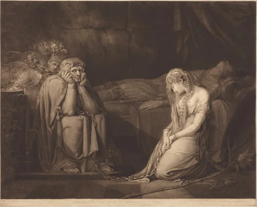 Belisane and Parcival under the Enchantment of Urma by John Raphael Smith
Henry Fuseli, print, 1752-1812