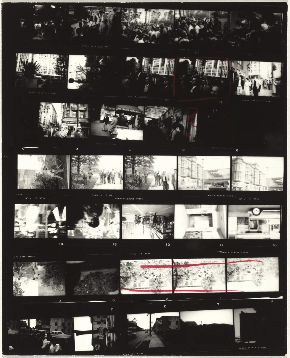 Guggenheim 434/Americans 39--Venice West, California by Robert Frank, photograph, 1955-1956