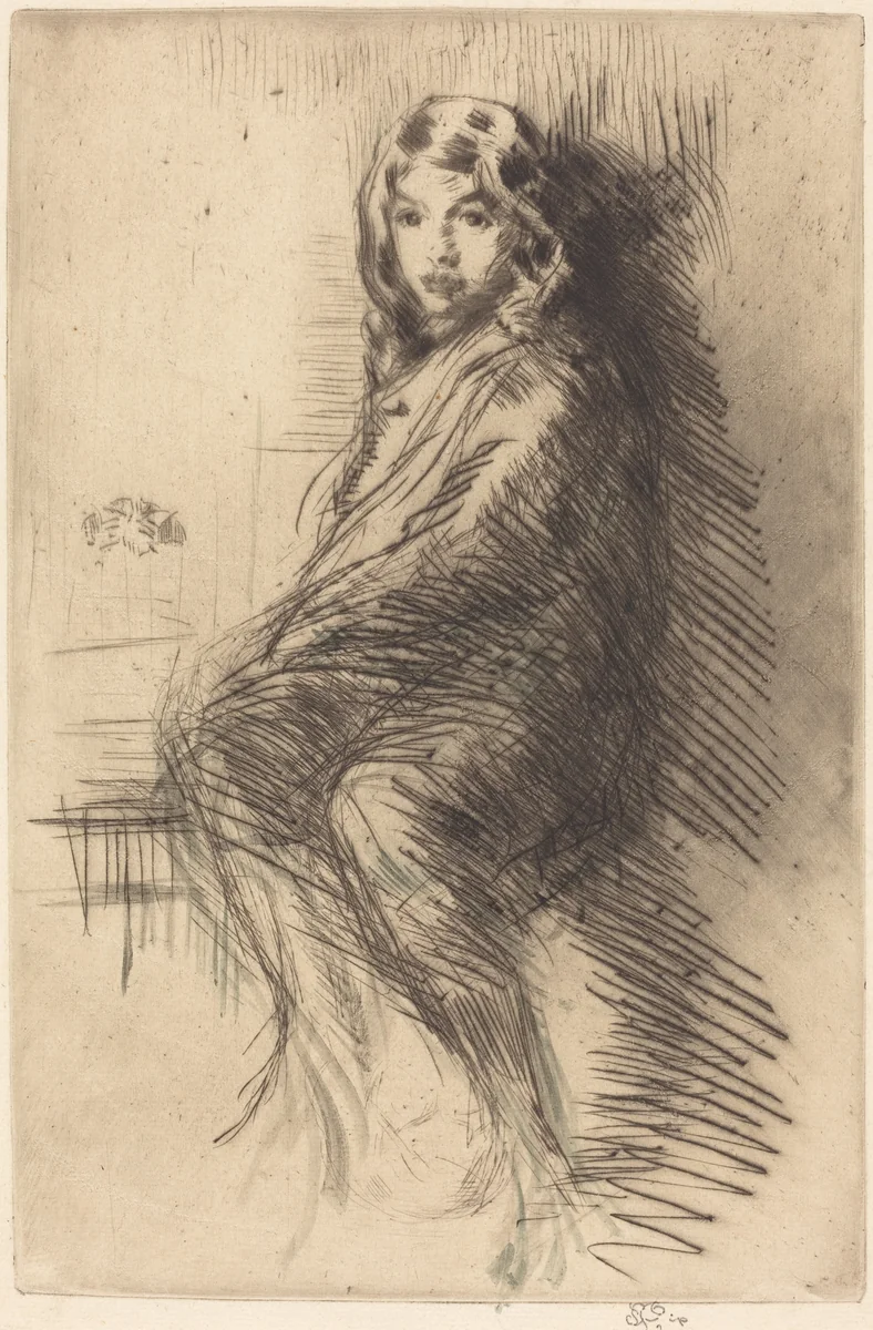 The Boy by James McNeill Whistler, print, 1873-1875