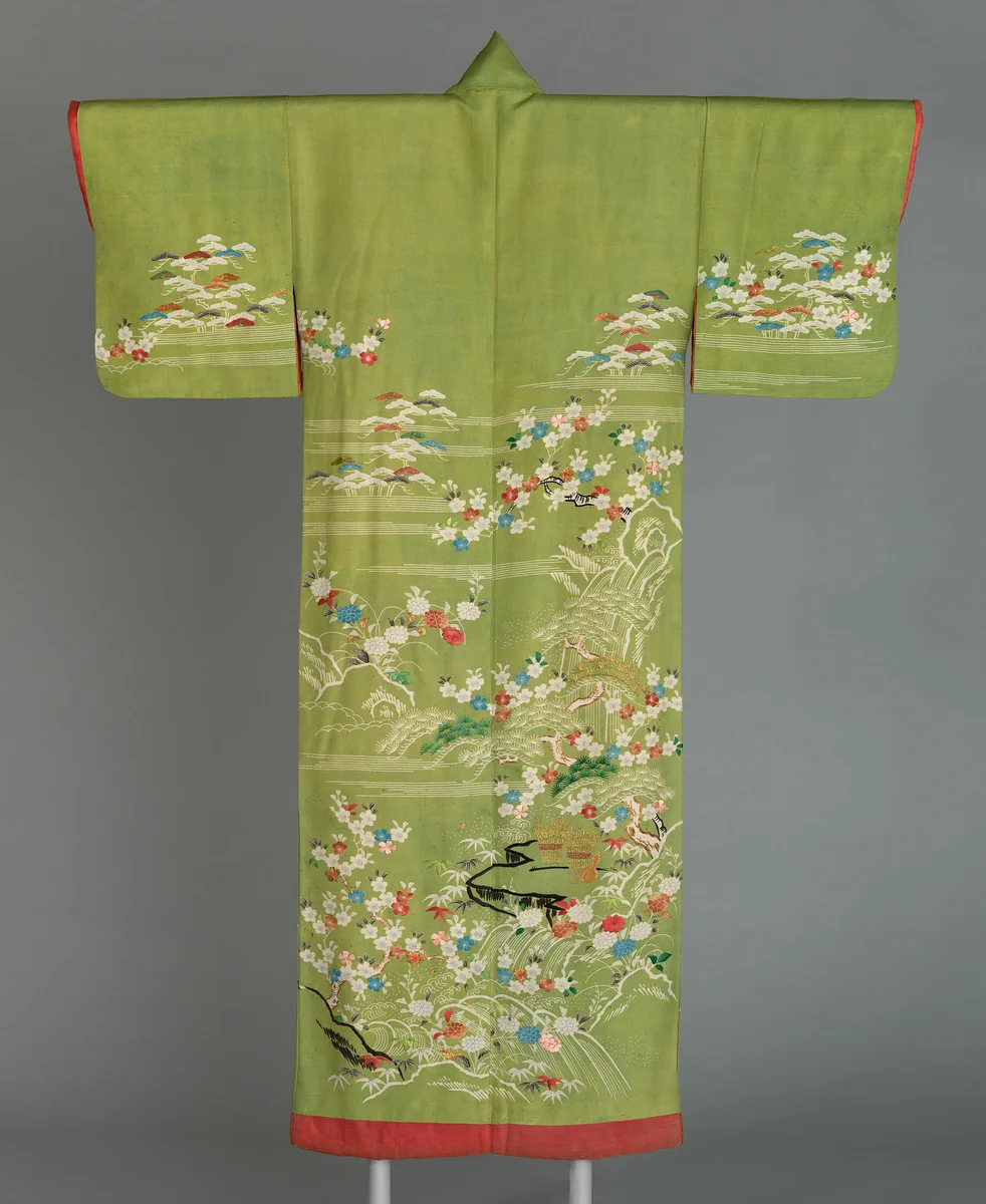Kosode by Japan, textile, 1775-1825