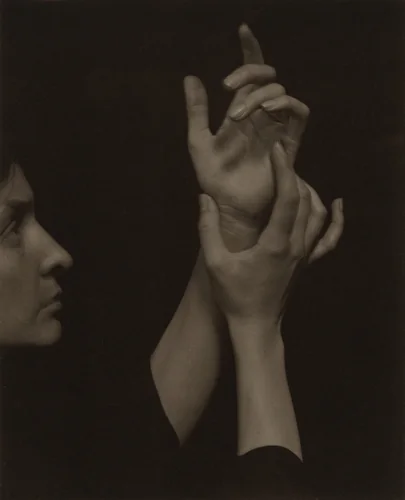 Georgia O'Keeffe by Alfred Stieglitz, photograph, 1919-1920