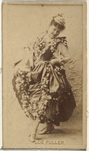 Loe Fuller, from the Actors and Actresses series (N145-8) issued by Duke Sons & Co. to promote Duke Cigarettes by W. Duke, Sons & Co., photograph, 1890-1895