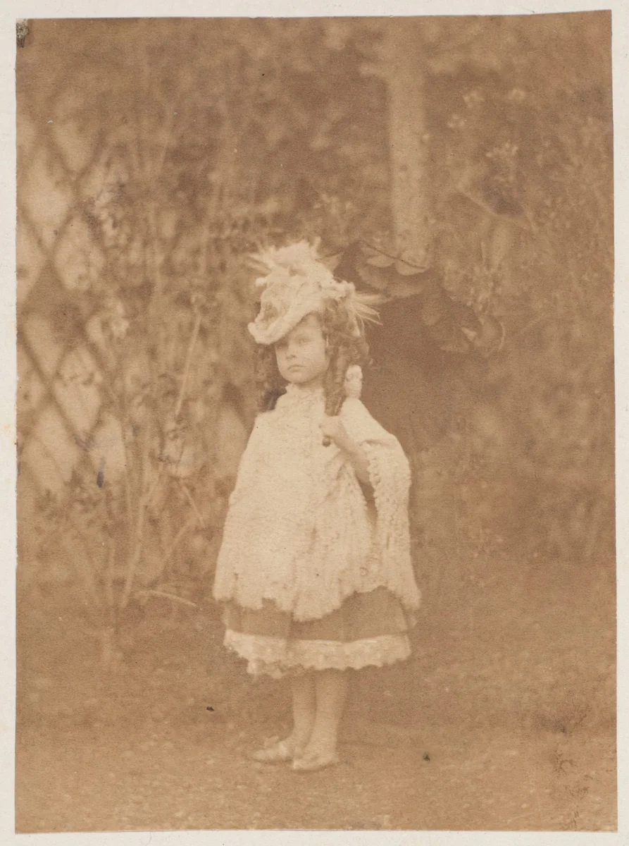 Le treillage by Pierre-Louis Pierson, photograph, 1860-1869
