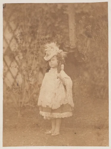 Le treillage by Pierre-Louis Pierson, photograph, 1860-1869